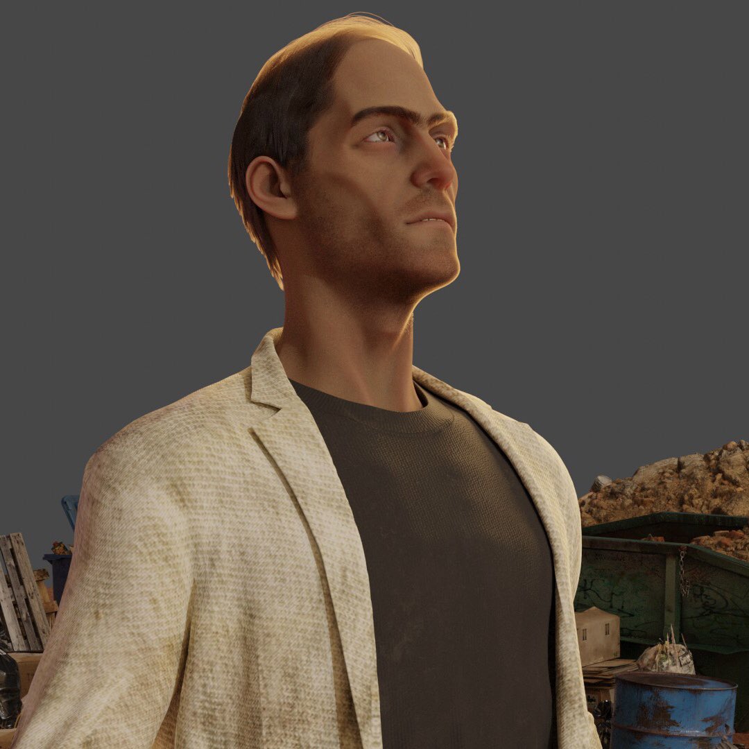 YAYADUTREIZE's tweet photo. Je vous présente mon personnage principal de mon mini film https://t.co/kvparZYJny