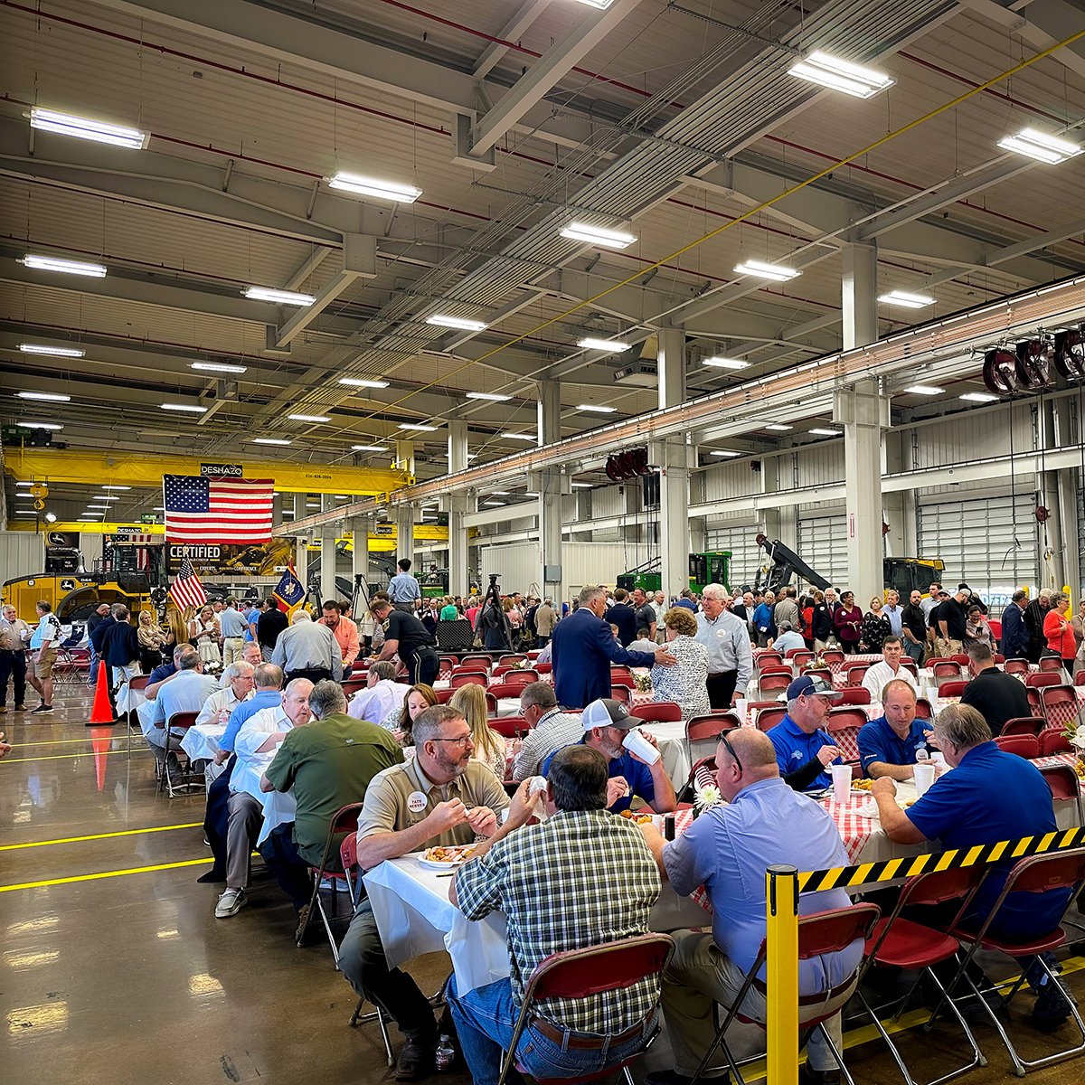 StriblingEquip's tweet photo. We’re honored to have hosted Mississippi Governor @tatereeves's re-election campaign launch today at our headquarters in Richland, MS. We’re looking forward to a bright future in Mississippi! https://t.co/bFhKE4k3ph