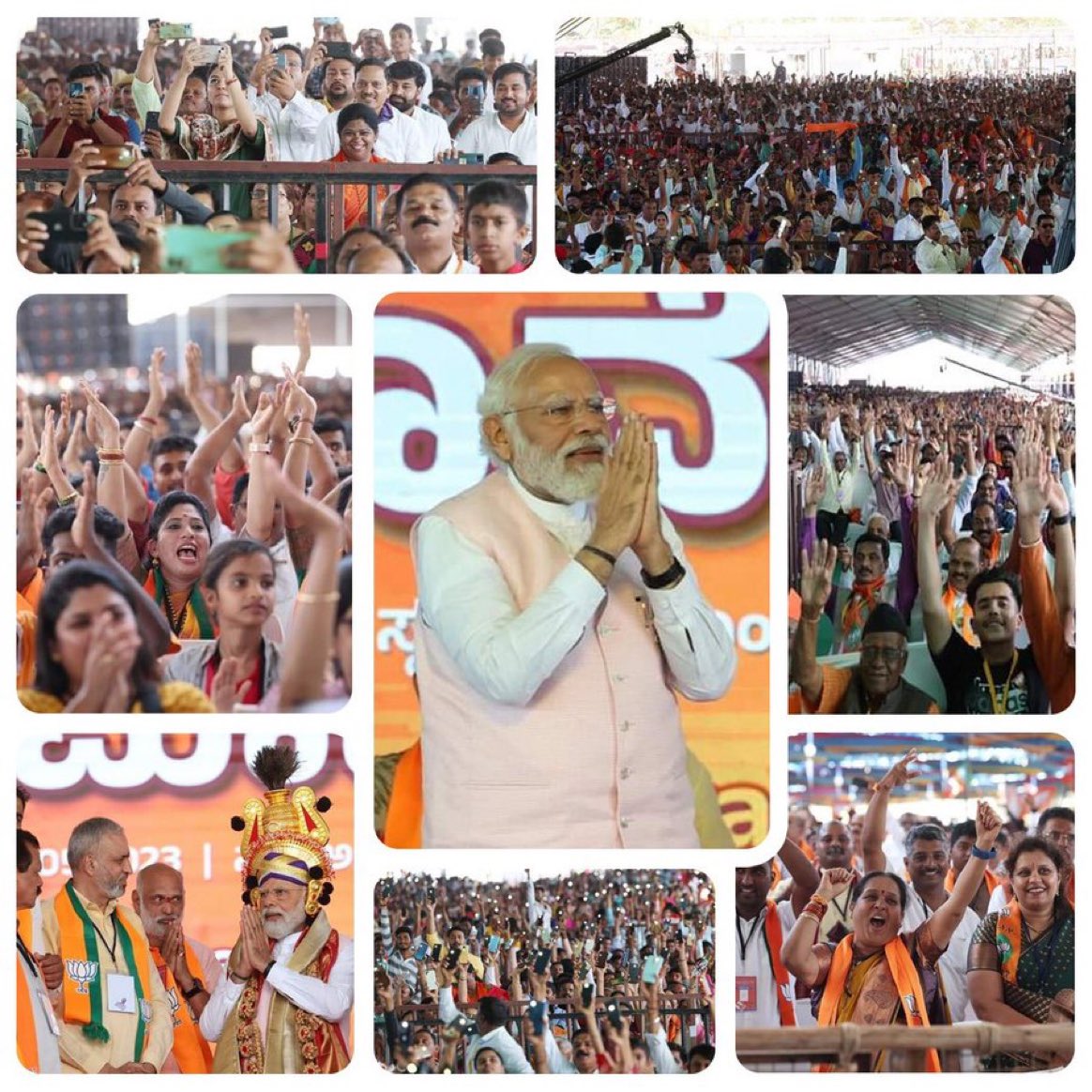 Bidyut Baran Mahato (@mpbidyutmahato) on Twitter photo The people of Karnataka have made up their minds to elect a stable BJP govt by giving an absolute majority this time.
PM Shri <a href="/narendramodi/">Narendra Modi</a> today addressed the public meetings in Karnataka. The energy and enthusiasm of the people were unparalleled! The people of Karnataka have made up their minds to elect a stable BJP govt by giving an absolute majority this time.
PM Shri <a href="/narendramodi/">Narendra Modi</a> today addressed the public meetings in Karnataka. The energy and enthusiasm of the people were unparalleled!