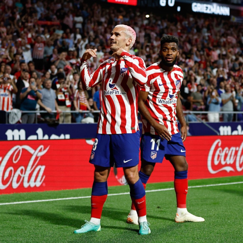 Antoine Griezmann est impliqué dans 25 buts cette saison en championnat. 🤙🇫🇷

Aucun joueur ne fait mieux que lui cette saison en Liga.