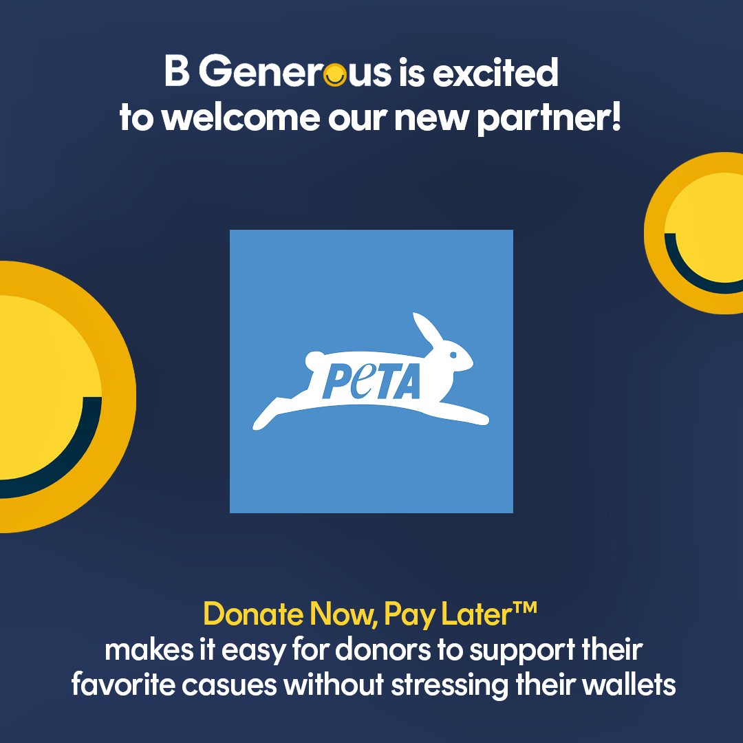 Please visit @peta to learn more about their mission. #letsbegenerous #letsbgenerous #donationsneeded #donatenowpaylater