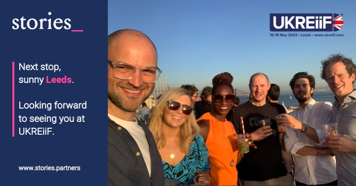 stories_dev's tweet image. The Stories team will be at @UKREiiF for the first time this year. Among other things, we will be talking about how our new JV with @avivaplc can help deliver purposeful property development and retain value in public hands. Do drop us a line if you're there too