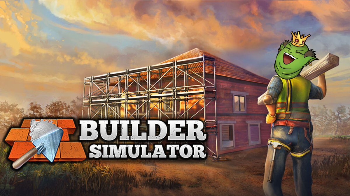Mitmout's tweet image. Found this game in my #humblebundle. Let&apos;s build!

#buildersimulator #vtuber #Vtuberen #vtuberen