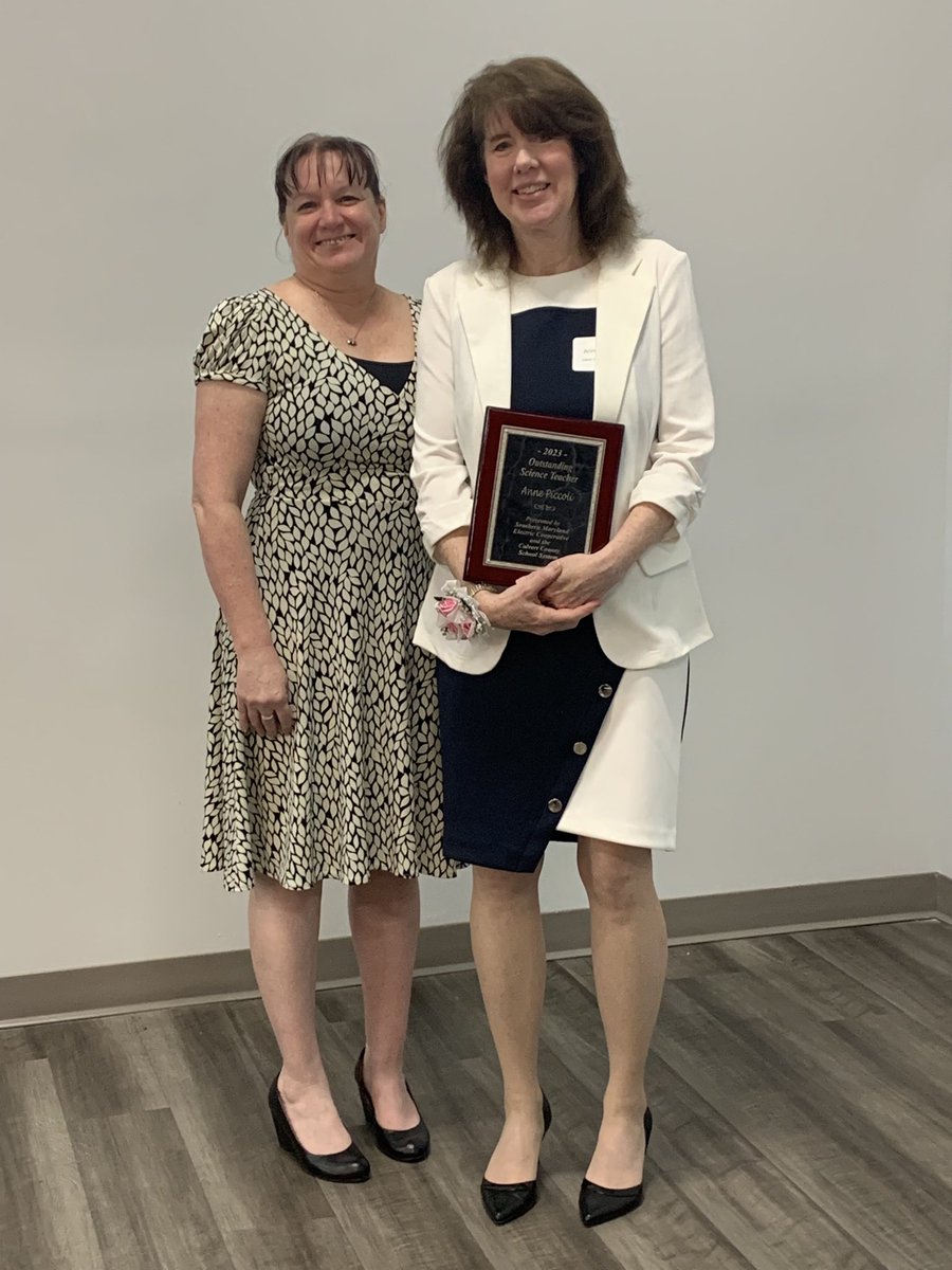 Congratulations to Anne Piccoli CCPS SMECO Outstanding Elementary Science Teacher. CES is so proud of Ms. Piccoli.