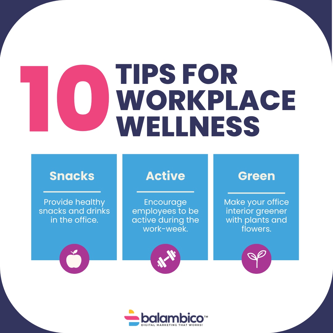 Balambico's tweet photo. Are you feeling the mid-week blues at the workplace? Prioritize your health! Take care of your well-being at work by taking breaks to stretch and move, and stay hydrated. Follow us at Balambico - Take Your Business Further Faster  for more wellness and marketing tips! #Workpla... https://t.co/Iv9QG00We3