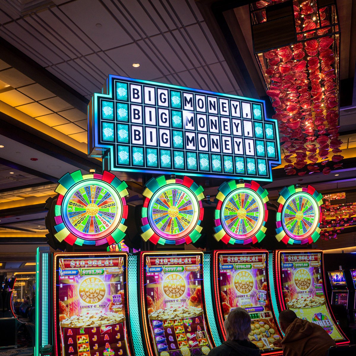&#127905; Wheel of Fortune Lucky Coins on Tour has hit the gaming floor at Graton Resort &amp; Casino! This action-packed game features:
&#128171; A Wheel Bonus that awards credit prizes
&#128171; Mini or Minor Jackpots that trigger a Free Spins Bonus or the interactive Jackpot Bonus

