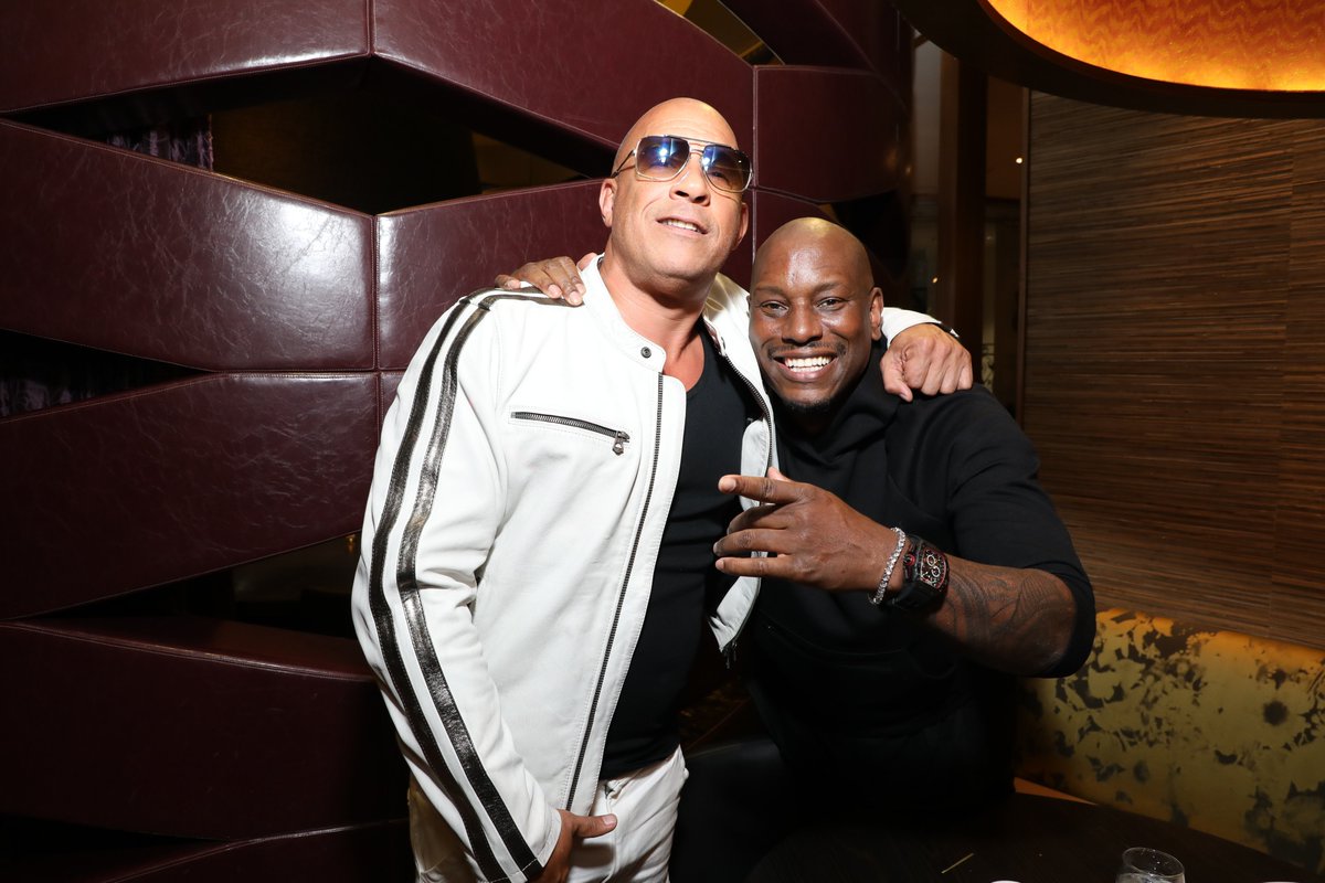 TheFastSaga's tweet photo. Our crew rolls deep. Check out exclusive pics from #CinemaCon2023 and experience #FASTX only in theaters May 19. Get tix: https://t.co/3zrqJt6ctw https://t.co/dnPZgJu0hI