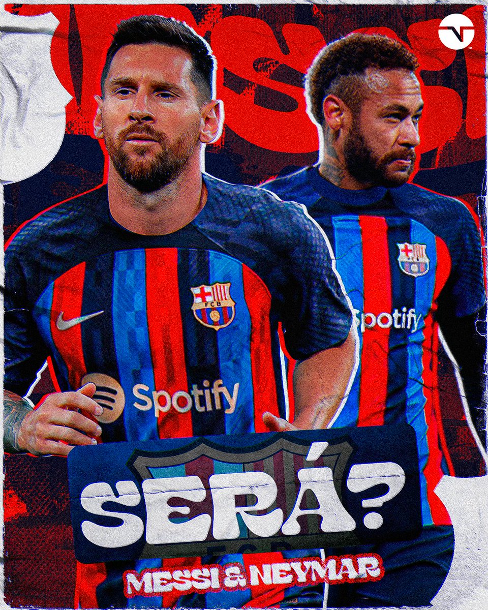 TNTSportsBR's tweet photo. SE ISSO FOR UM SONHO, POR FAVOR NÃO ME ACORDE! 🥹🔥 O dia teve protestos da torcida do PSG contra os craques, teve Neymar curtindo foto com o Messi no Barça... Quem mais tá querendo esse retorno da dupla? 🔵🔴 https://t.co/XVnbqzlBCS
