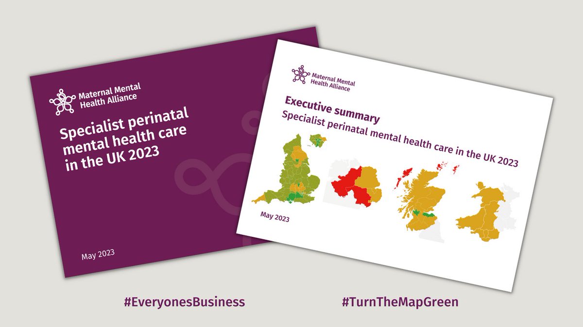 Our new maps show fantastic improvement in the provision of specialist #PerinatalMentalHealth community services, but progress is uneven and access to essential high-quality care for new and expectant mothers remains a postcode lottery: maternalmentalhealthalliance.org/news/mmha-laun… #TurnTheMapGreen