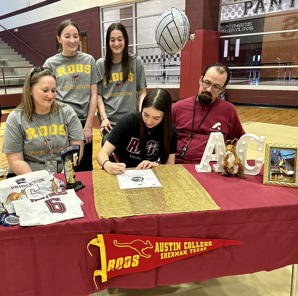 Princeton ISD on Twitter "Rachel Sadler signed her letter of intent to