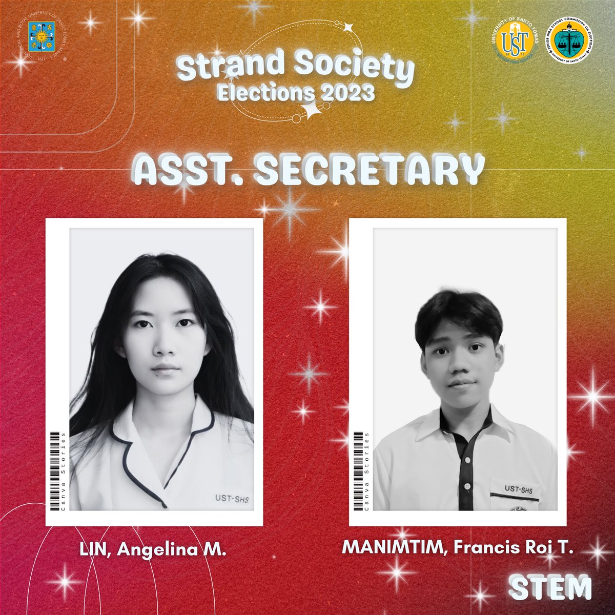 ustshscomelec's tweet photo. #USTEleksyon
#USTSHSHalalan2023
#STRANDSOCS
#USTSHSCOMELEC
#StrandSocietyElections2023
#VeritasKratos
#STEMSocElections2023
(2/3) https://t.co/sKFS3u3tGu