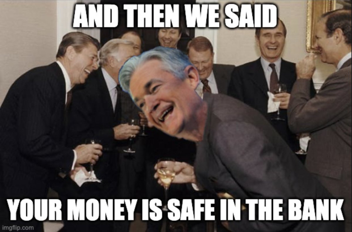 Only hours after Fed Chair Powell said the banking system is sound and resilient, more banks fail 🔥🔥🔥