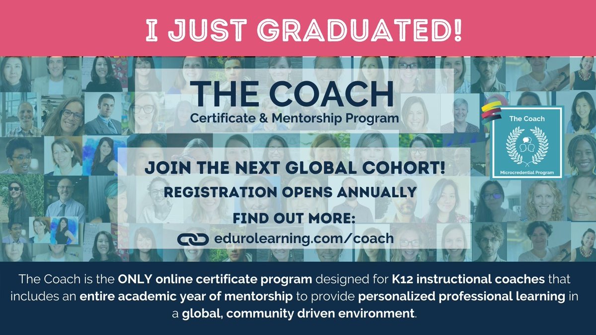 Recently completed #TheCoach - so thankful to <a href="/mscofino/">Kim Cofino (she/her)</a>, the <a href="/EduroLearning/">Eduro Learning</a>  community, and my SAS team for their support and partnership.  The learning journey continues and I’m looking forward to consolidating skills and experiences.