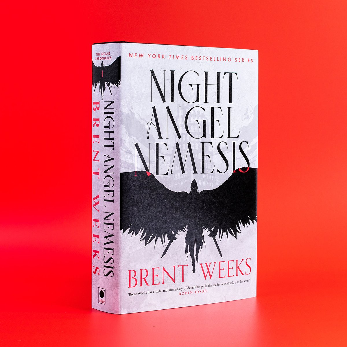 orbitbooks's tweet photo. NIGHT ANGEL NEMESIS is a New York Times bestseller! Congratulations, @BrentWeeks!

US: https://t.co/t9srtma5Dl
UK: https://t.co/sP0l9O1Cu7 https://t.co/QKs5GbQLHR