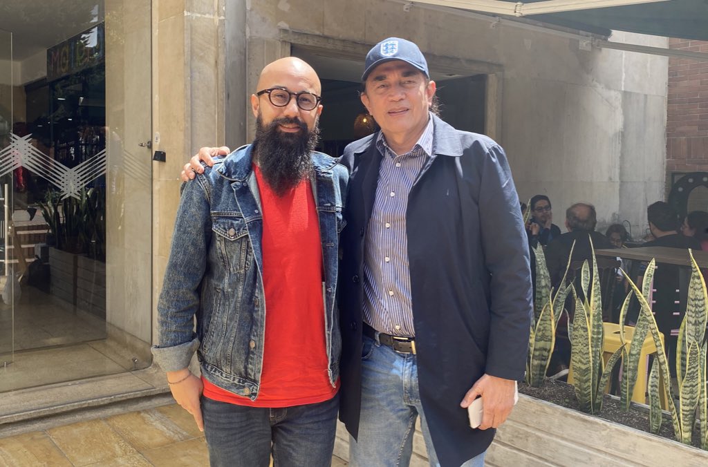 CarlosCarrilloA's tweet photo. Hoy estuvimos hablando de Bogotá con @GustavoBolivar, avanzamos por el camino de unidad del @PactoCol para ganar la alcaldía este 29 de octubre.
¡Vamos a derrotar el modelo depredador de Peñalosa-López!!! https://t.co/kRYYWLtfQ3