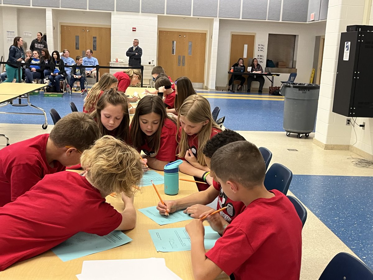 Congratulations to the CES 4th grade math team for winning 4th place at the SMECO Math Challenge last night. Congrats to our 4th &amp; 5th grade teams for great collaborative problem solving!