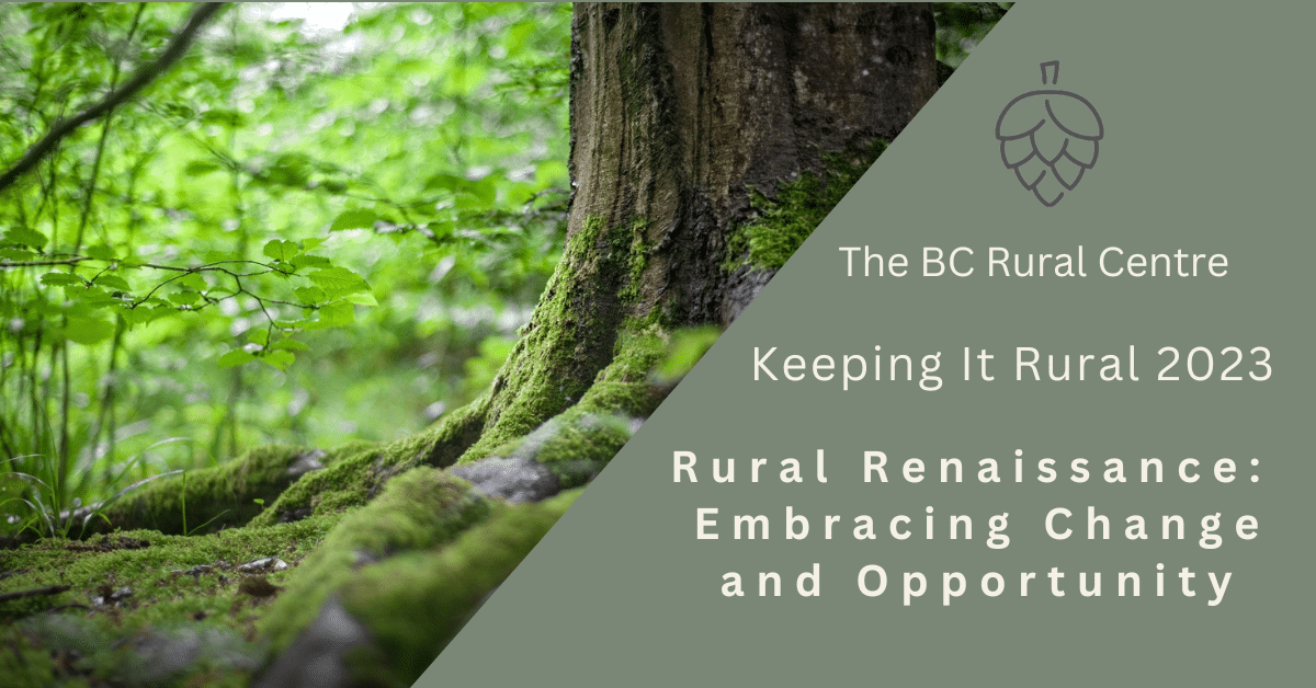 The BC @RuralCentre is hosting the #KeepingItRural conference in #Kelowna (June 1-2).

It's all about rural development. Speakers include Chief Clarence Louie of the Osoyoos Indian Band.

Register: bcruralcentre.org/keeping-rural-…

#RuralBC