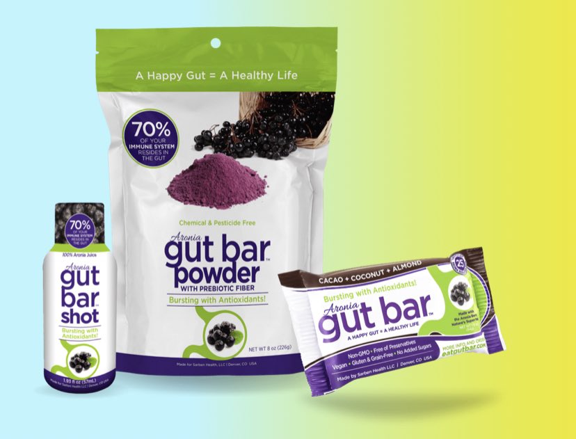 eatgutbar's tweet photo. 25+ Aronia Berries in all our products!  Gut Bars. Powder. Juice Shots. https://t.co/tvNLhAqfx0