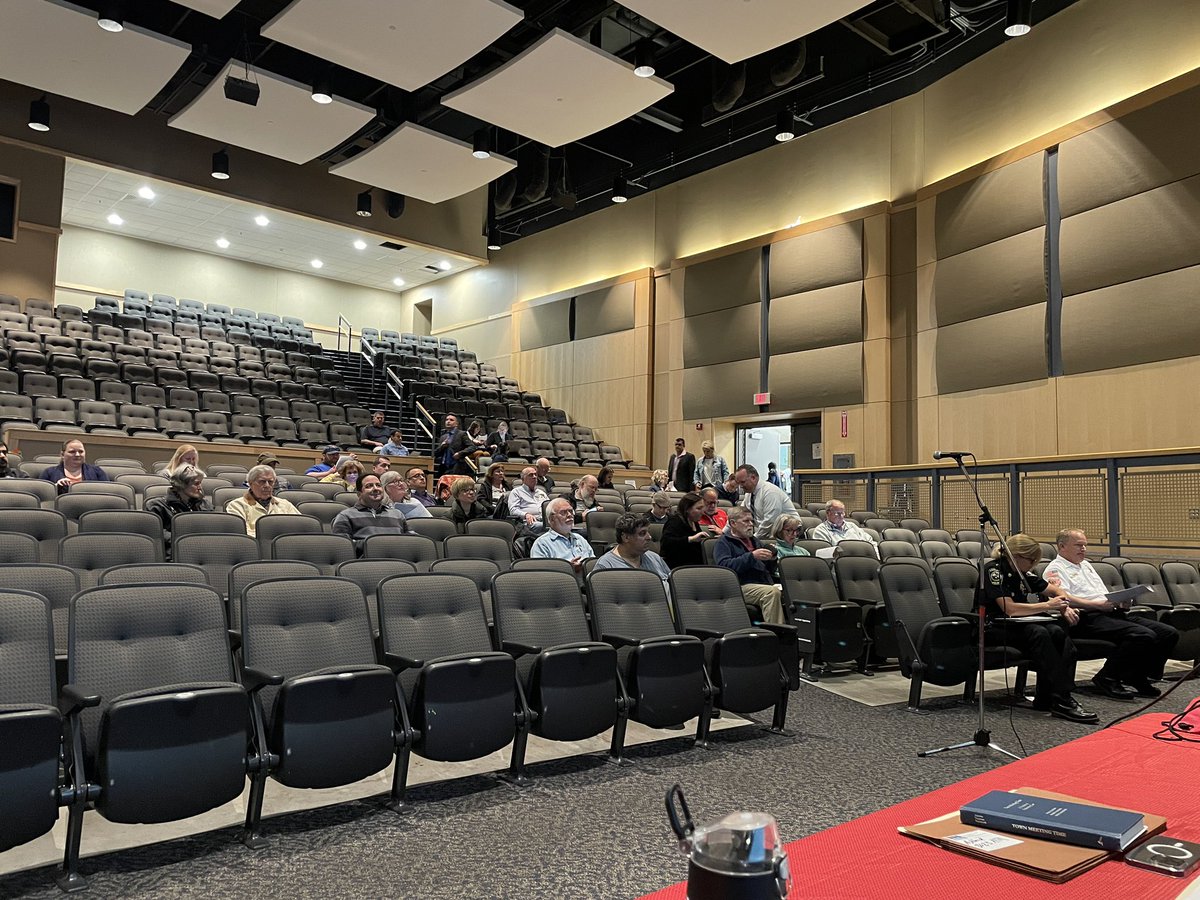 YolandaGreaves's tweet photo. Ashland Annual Town Meeting has officially started!! @ashlandmass https://t.co/7m8ZKiWf4a