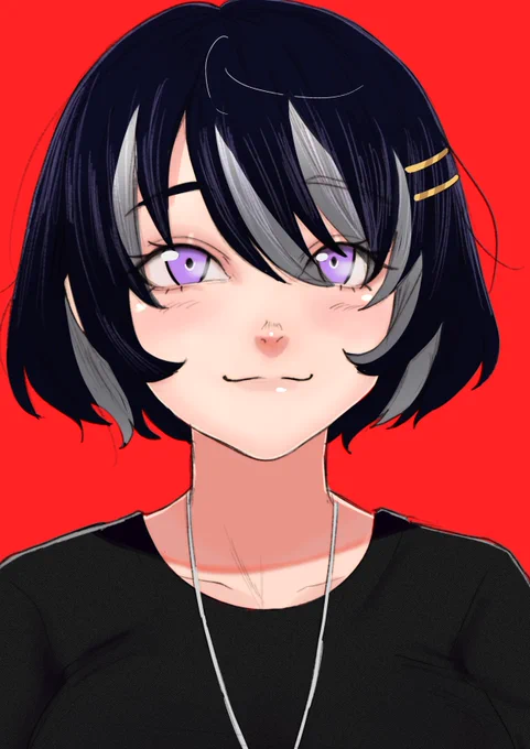 Hanekawa doodle I didn't like but take it anyways