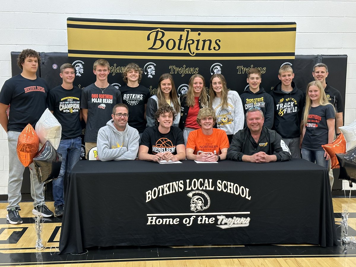 <a href="/CarterPleiman/">Carter Pleiman</a> <a href="/KeatonSchnippel/">Keaton Schnippel</a> you are two of the most successful to ever wear Botkins running gear!  Carter’s off to play basketball <a href="/BergMensBBall/">Heidelberg Basketball</a> and Keaton will continue running with <a href="/DonBot21/">Donovan Brown</a> <a href="/ohionorthern/">Ohio Northern Univ.</a> .  These two will be great!  Coaching them was a breeze.