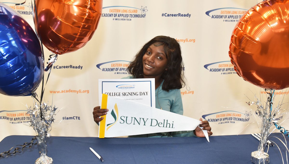 AcademyofAppliedTech (@academyli) on Twitter photo Congrats to Deborah I. Issaint, a student at #MillikenTech & <a href="/ConnetquotCSD/">Connetquot CSD</a>. She is currently enrolled in our #NurseAssistant program and is continuing her studies at <a href="/SUNYDelhi/">SUNY Delhi</a>. #CollegeReady <a href="/SkillsUSA/">SkillsUSA</a> #skillsusanationalsigningday
#nationalsigningday2023
#timetotradeup Congrats to Deborah I. Issaint, a student at #MillikenTech & <a href="/ConnetquotCSD/">Connetquot CSD</a>. She is currently enrolled in our #NurseAssistant program and is continuing her studies at <a href="/SUNYDelhi/">SUNY Delhi</a>. #CollegeReady <a href="/SkillsUSA/">SkillsUSA</a> #skillsusanationalsigningday
#nationalsigningday2023
#timetotradeup