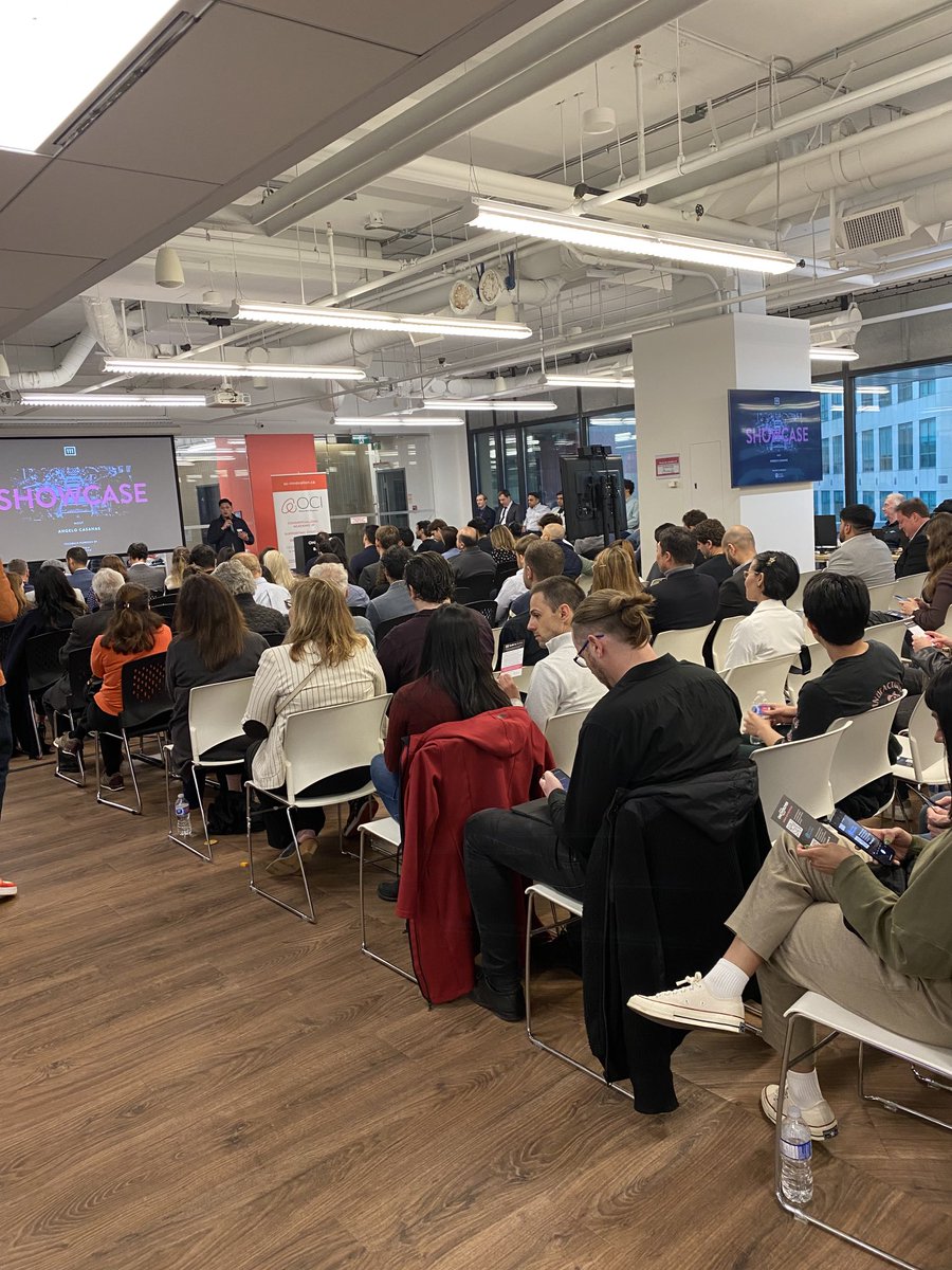 Attending 111 event and listening to inspiring stories of the entrepreneurs. Excellent turn out to support 111 community. Good to see key ecosystem partners such as CDL, AIO, Phoenix Fire, RBCX, CIBC innovation,Pitchscore in attendance ⁦<a href="/OCInnovation/">Ontario Centre of Innovation (OCI)</a>⁩⁦<a href="/oneeleven_111/">OneEleven</a>⁩
