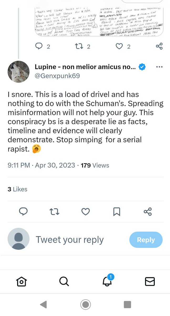 Erindance05's tweet photo. I HATE THIS FOOL who not only supports Meliar/JeRoach but also FDG Jane &amp; Ashley🤮 We know these notes are from JeRoach to Aaron &amp; hes clearly denying it like the A**hole he is🖕 @antifa_mufc @Genxpunk69 tagged you &amp; is a FLAT OUT LIAR denying The Shitmans plans🖕 https://t.co/IgpZAXQKxH