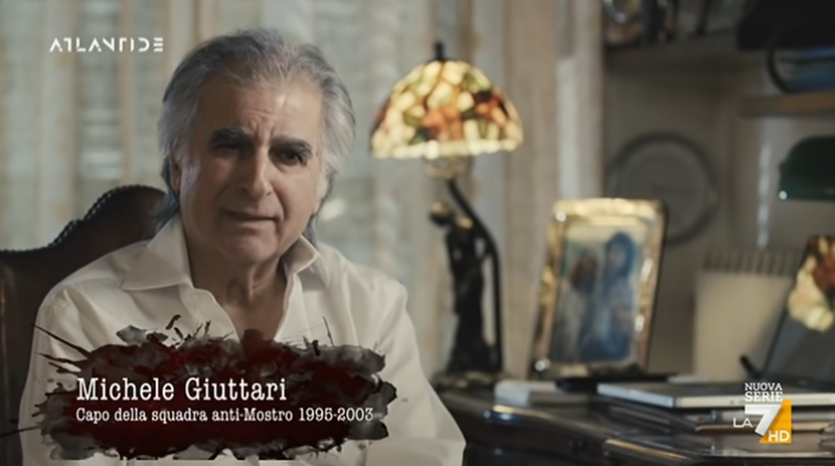 CCKKI's tweet photo. 50 anni di depistaggi e minacce.
#Giuttari: "L'ultima minaccia mi è arrivata in una lettera anonima scritta al computer, una riga soltaanto: ogni giorno che passa più mi avvicino a lei"
#Atlantide https://t.co/6erwvRSQyz