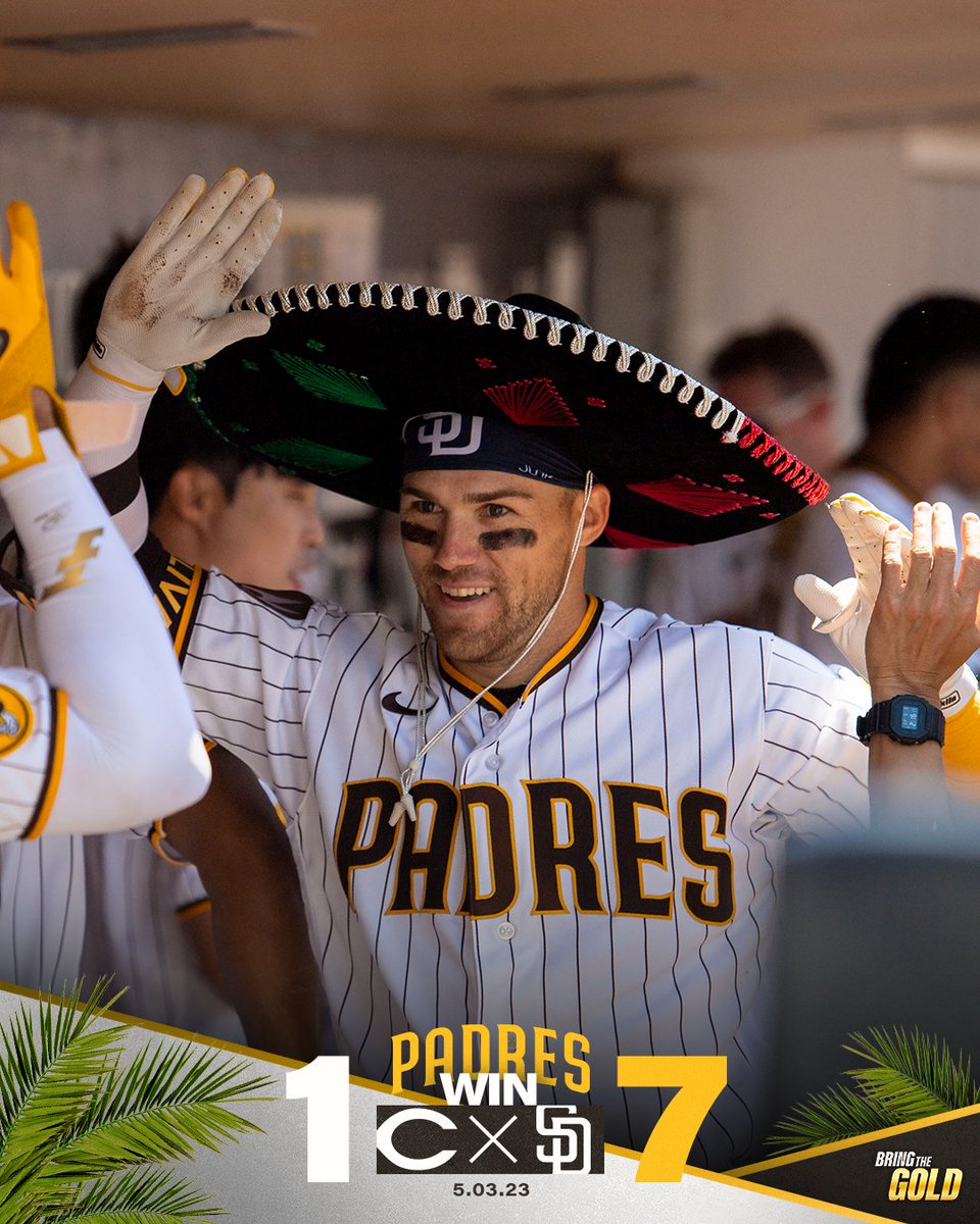 Padres's tweet photo. Can't spell Wednesday without (series) W 🙌

#PadresWin | #BringTheGold https://t.co/3mcoogW6k2