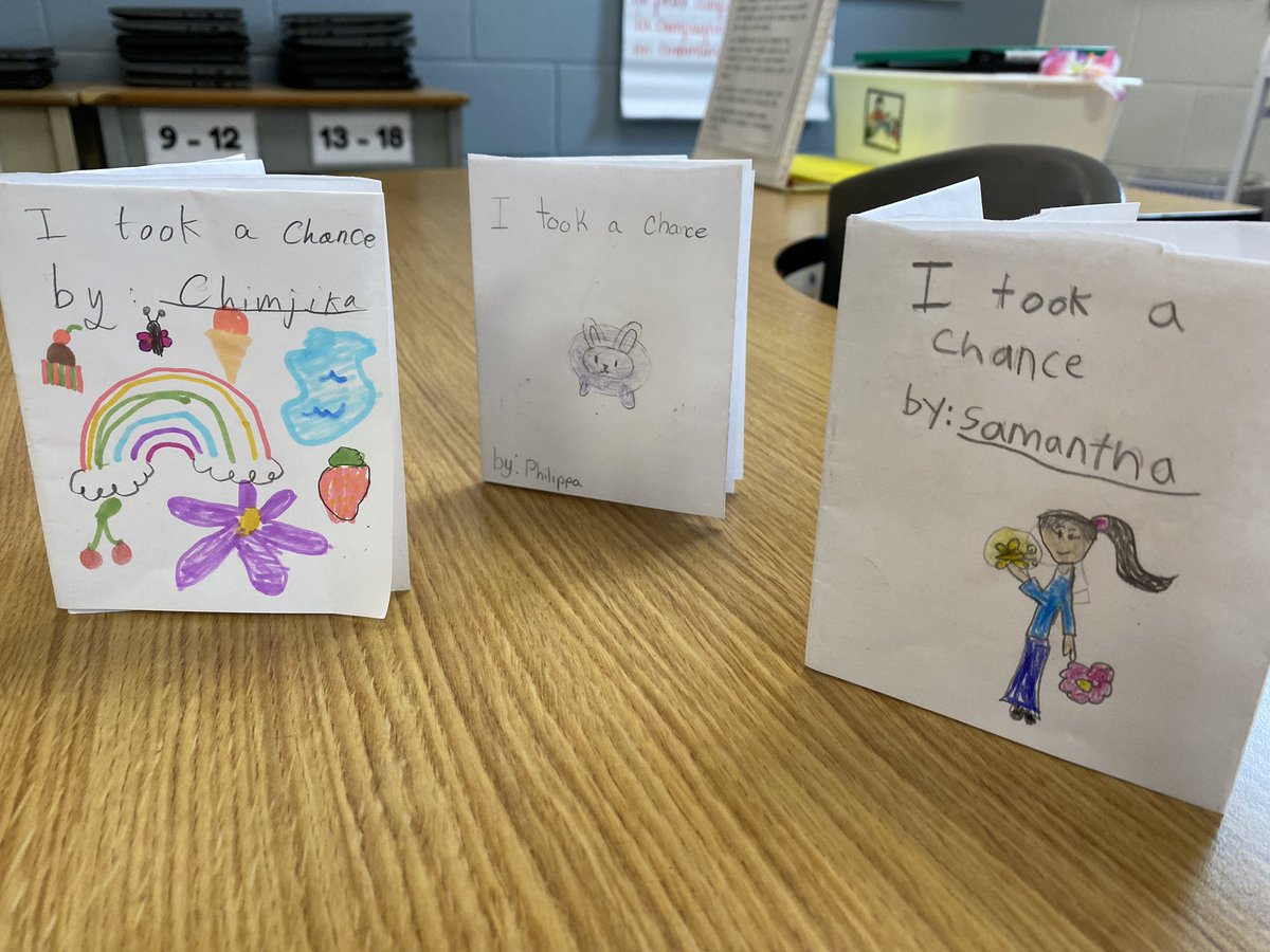 Catholic Education Week book for Wednesday and the theme ‘When we reflect…’we read What Do You Do With a Chance? Ss discussed the meaning of a chance and then created a mini booklet with examples of chances in their lives 👍