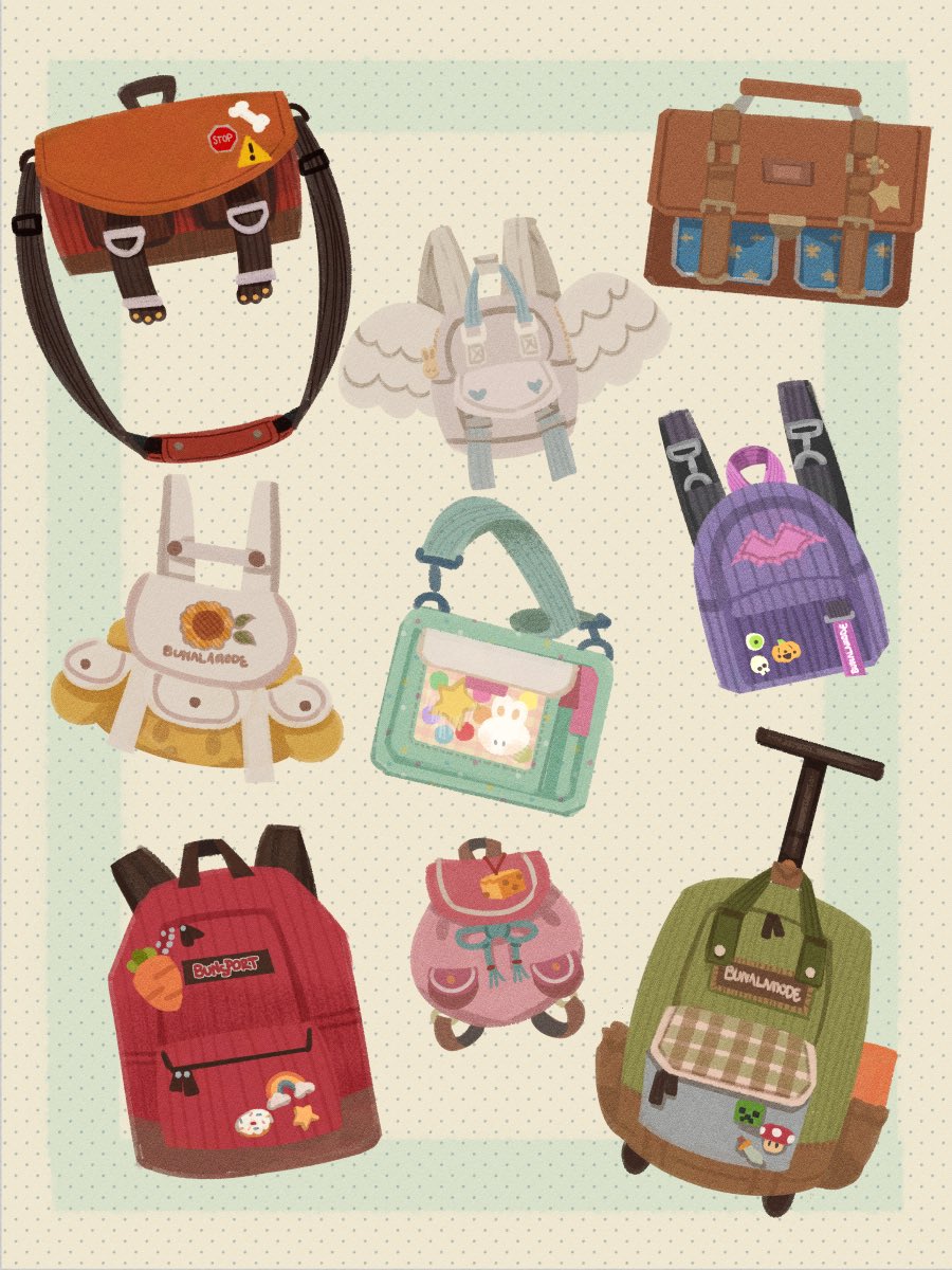 bunalamode's tweet image. Which bag are you taking with you today? 🫣