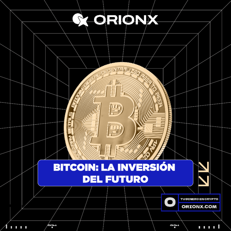 orionx's tweet photo. "Bitcoin: la moneda que puede cambiar la forma en que piensas sobre el dinero". 🤑

Compra y vende #Bitcoin en Orionx.  ¡Crea tu cuenta ahora! 👇🏻