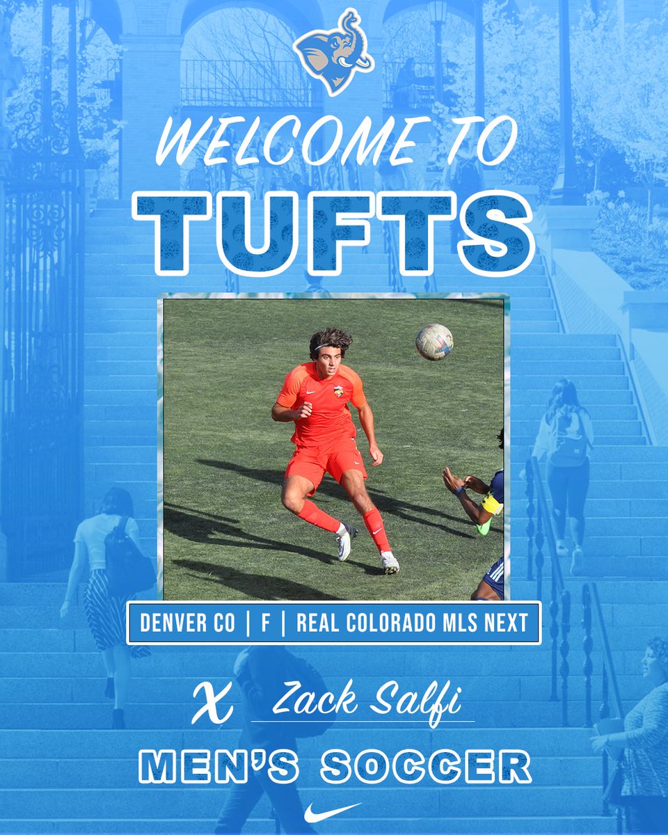 Tufts Men's Soccer (@tuftsmenssoccer) on Twitter photo Fresh off a brace v Sporting KC last weekend, joining the ‘Bos from the Centennial State is striker Zack Salfi. Zack has been producing goals and assists for <a href="/RealColoSoccer/">Real Colorado Soccer</a> since last year after joining from the Colorado Rapids. Welcome to Jumbo-Land, Zack! Fresh off a brace v Sporting KC last weekend, joining the ‘Bos from the Centennial State is striker Zack Salfi. Zack has been producing goals and assists for <a href="/RealColoSoccer/">Real Colorado Soccer</a> since last year after joining from the Colorado Rapids. Welcome to Jumbo-Land, Zack!