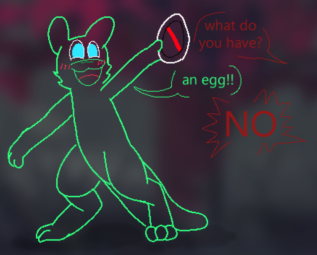 alphyart's tweet photo. (2023 apr 21 EB)

an egg :) https://t.co/yMTZ0IbxcJ