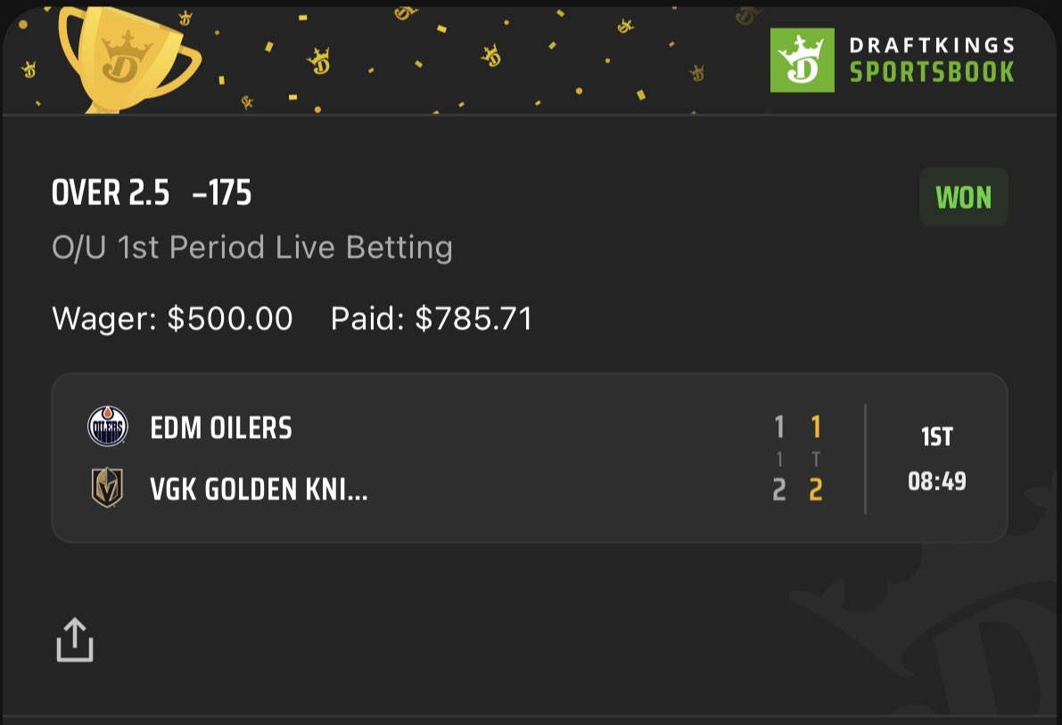 ShipIt_picks's tweet image. It’s just to easy with these two offenses! 10units in the first period 💰#ShipIt #ShipItPicks