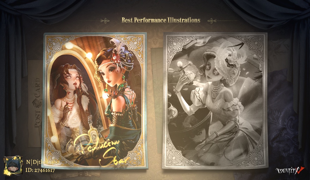 du3_sang's tweet photo. Tôi đang chơi Identity V. Bạn nghĩ đó là game ư? https://t.co/dsBEMYTP0P