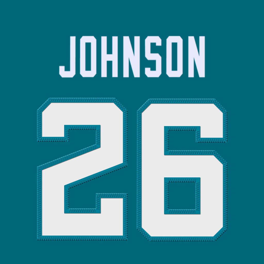 NFL Jersey Numbers on Twitter "Jacksonville Jaguars S Antonio Johnson