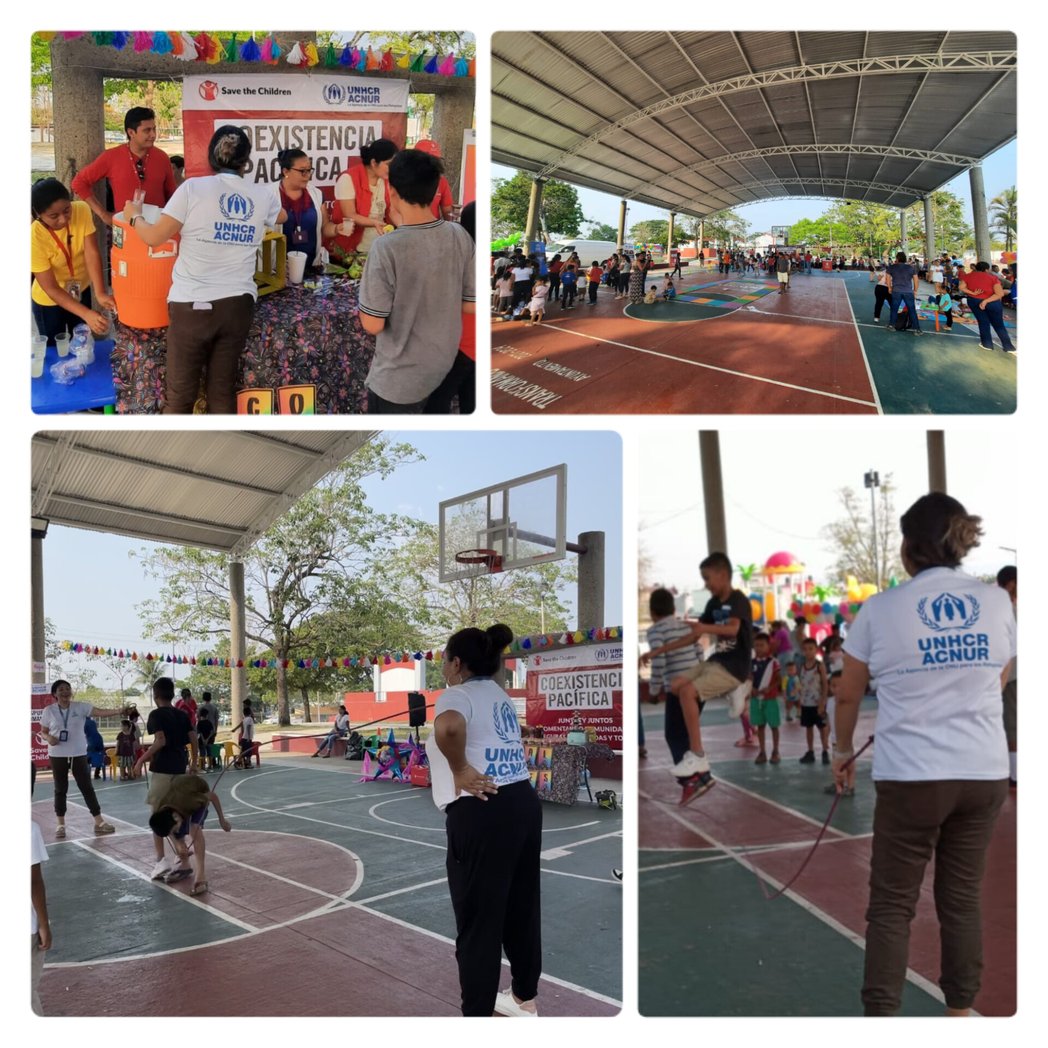 marikarme_'s tweet photo. En Tenosique, @AcnurMexico participamos en el Festival de Colores en colaboración con @SaveChildrenMx y @MdM_ch_Mexico para conmemorar el #DíaDeLaNiñez con diferentes actividades y juegos. https://t.co/JMiwISX8nb