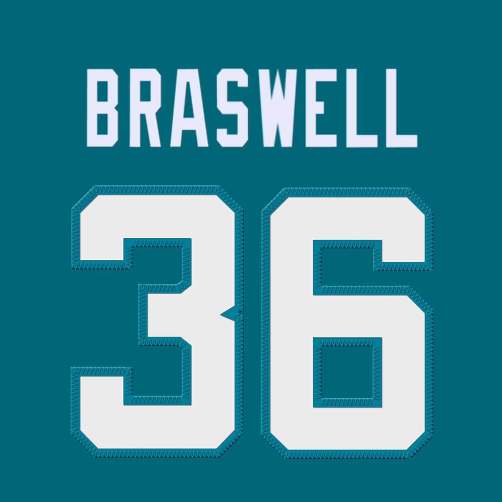 NFL Jersey Numbers (@nfl_jersey_num) on Twitter photo Jacksonville Jaguars CB Christian Braswell (<a href="/cb6____/">CHRISTIAN BRASWELL</a>) will wear number 36. #DUUUVAL Jacksonville Jaguars CB Christian Braswell (<a href="/cb6____/">CHRISTIAN BRASWELL</a>) will wear number 36. #DUUUVAL