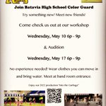 Photo by Batavia HS Color Guard (@Batavia_CG)