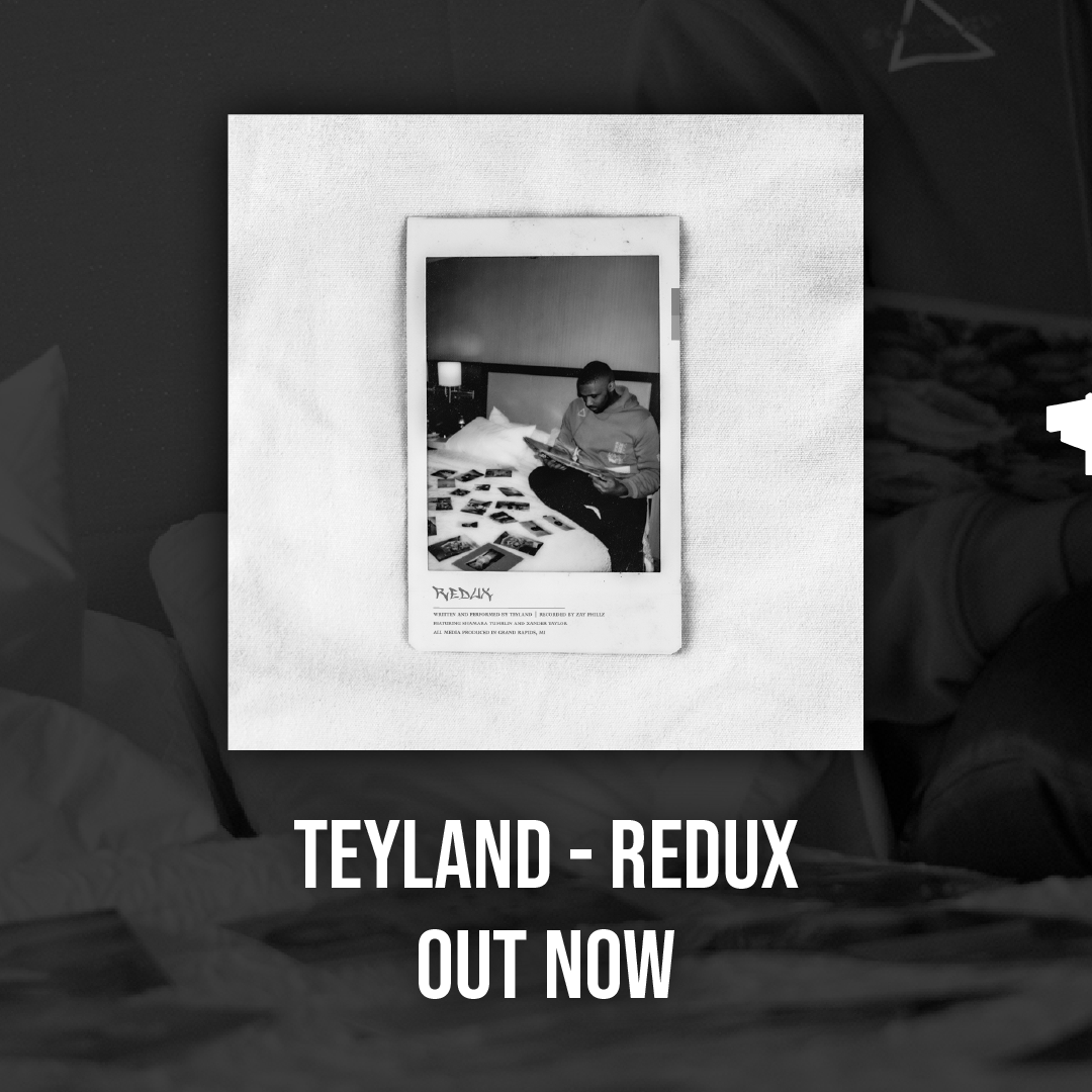 616RecordsMusic's tweet photo. Teyland is back and better than ever! His project “Redux” is out now on all platforms🔥

https://t.co/dkBwrGatcu

#independentrecordlabel #rap #hiphop #albumrelease #localmusic #grandrapids https://t.co/khwoT30xe2