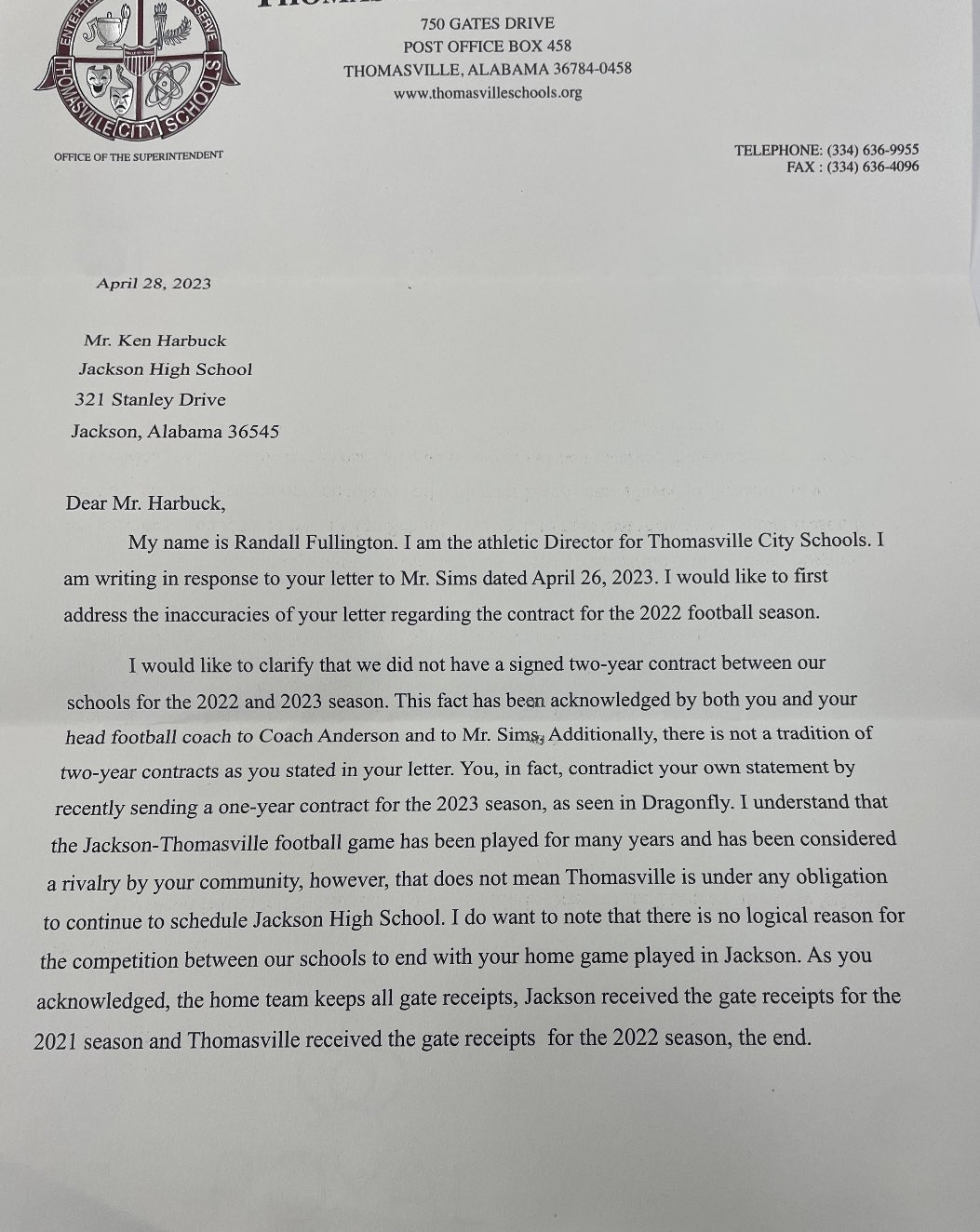 Alabama Football Scoop on Twitter "RT ONTHEDMARK1 🚨Thomasville High