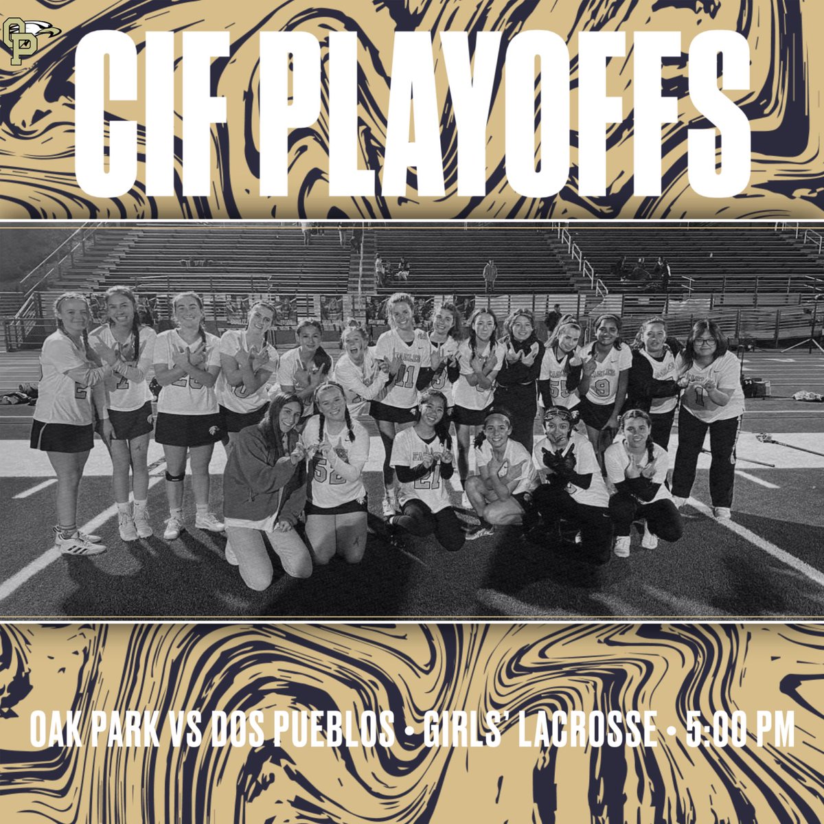 OPathletics's tweet image. Let’s go girls!!! Get the W! 🦅