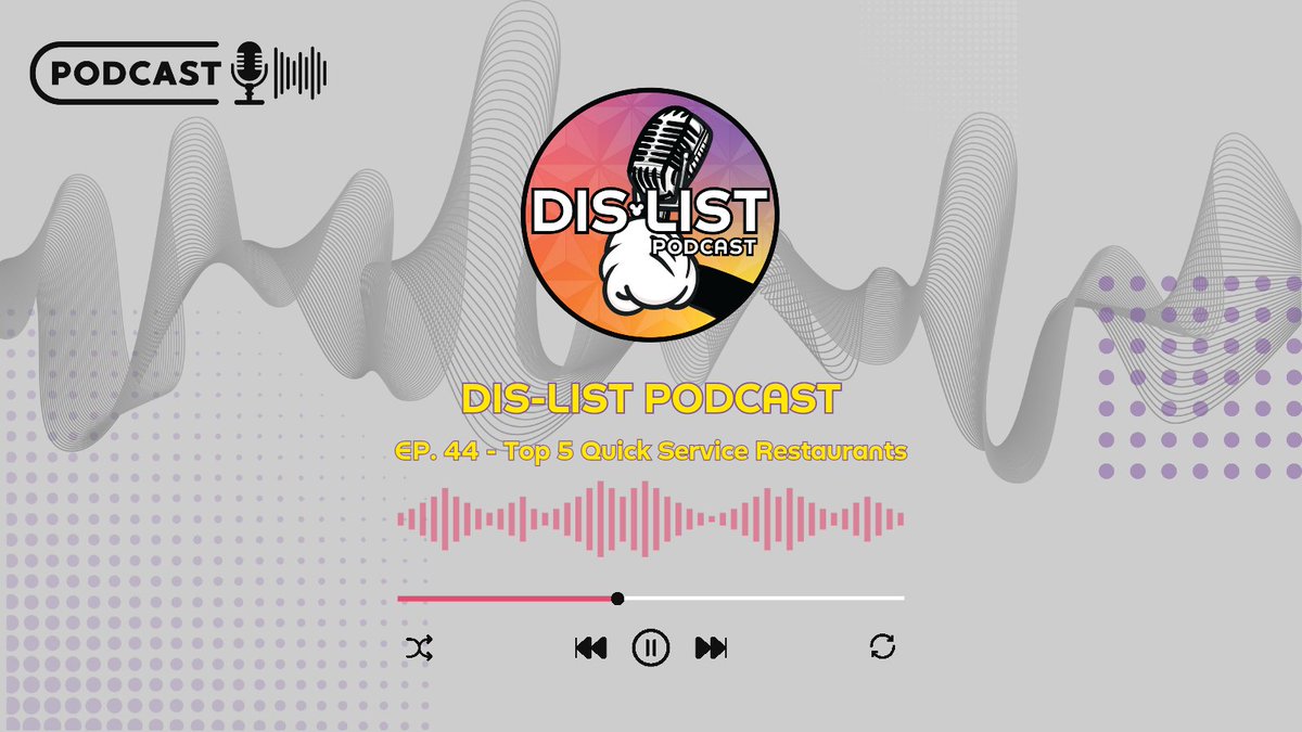 Be sure to check out this week's episode of the Dis-List Podcast where Rob and Nick countdown the Top 5 Quick Service Restaurants on Walt Disney World property.

Find us everywhere you find podcasts! Also join us over on IG at the same handle.

#disney #disneyfood