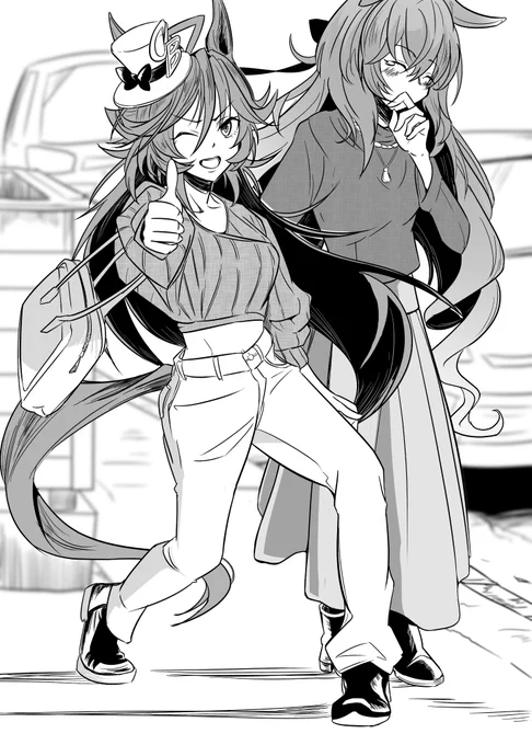 激マブギャルとギャルさんぽするシービー 