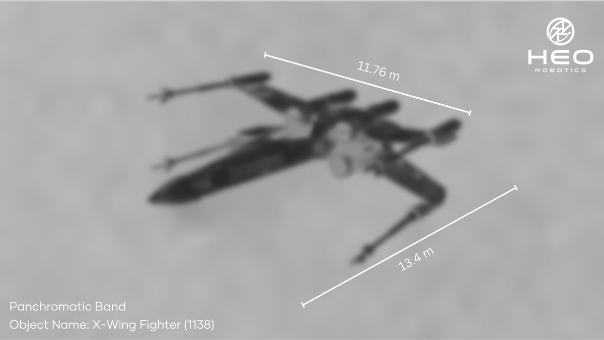Space-based sensors using HEO Inspect captured an image of a spacecraft from a galaxy far, far away… 

#MayThe4thBeWithYou

*Not a real image