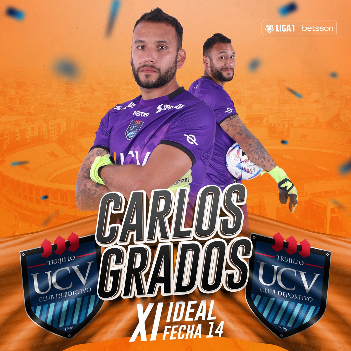 clubucv's tweet photo. 🏆🤩 El Mejor de la Fecha 14 de @ligafutprof
🧤 #CarlosGrados
#FuerzaVallejo #VallejoEsTrujillo
#UnSoloCorazón https://t.co/BLtZDpw8Ac