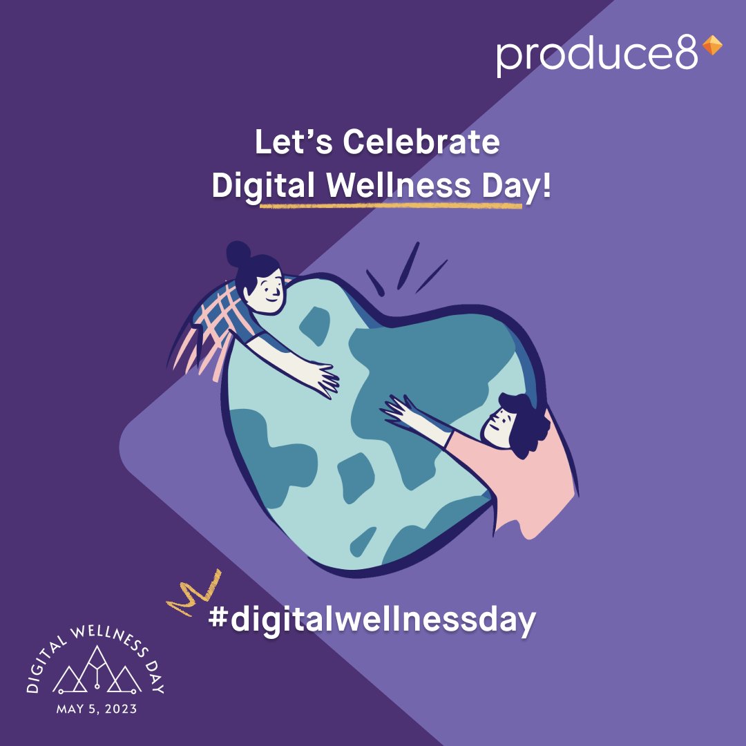 May 5th is Digital Wellness Day! It's time to take a moment to be mindful of how we use our technology. Join us this Friday in prioritizing our well-being. 
Check out 💁‍♀️@dwforall for more details!

#digitalwellnessday #wellbeingatwork #digitalwellbeing