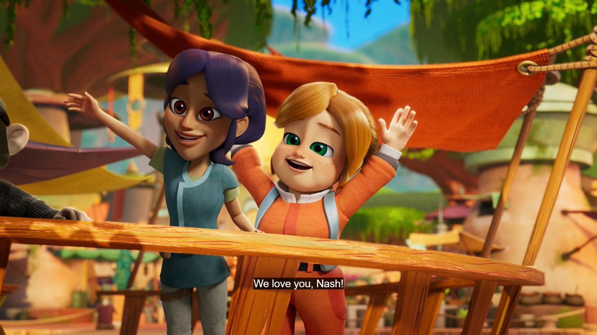 QueerSWatch's tweet photo. Young Jedi Adventures: Nash's Race Day/The Lost Jedi Ship

Been dying to post this but Nash has two moms! She calls them Mom and Mama! The audience at Celebration cheered for this and they were right. It's the biggest win the gays have ever had in Star Wars animation. https://t.co/sMB0Z5LjP4